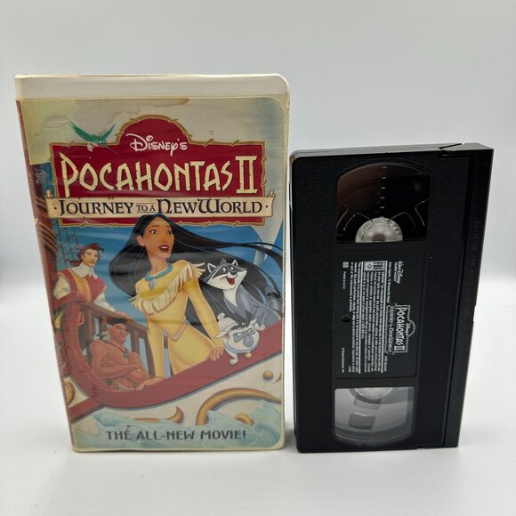 Disneys Pocahontas II Journey To A New World 1998 VHS Clamshell Family Animation - Picture 3 of 3